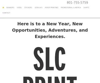 SLCprint.com(SLC PRINT) Screenshot