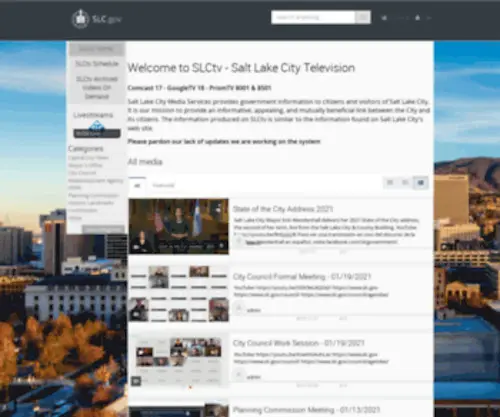 SLCTV.com(Home) Screenshot