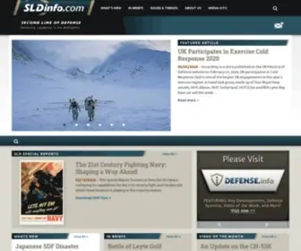 Sldinfo.com(Second Line of Defense) Screenshot