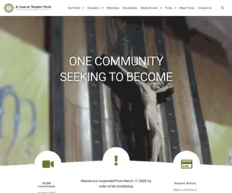 SLDM.org(Louis de Montfort Catholic Parish) Screenshot