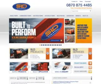 SLdpumpspower.co.uk(Industrial Pump & Generator Rental Company) Screenshot