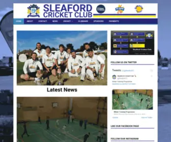 Sleafordcc.co.uk(Sleafordcc) Screenshot