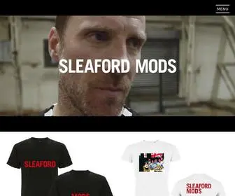 Sleafordmods.com(Sleaford Mods) Screenshot