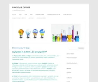 Slebrun-Sciencesphysiques.fr(PHYSIQUE CHIMIE) Screenshot