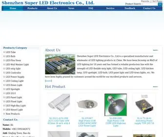 Sled-Electronices.com(Shenzhen Super LED Electronics Co) Screenshot