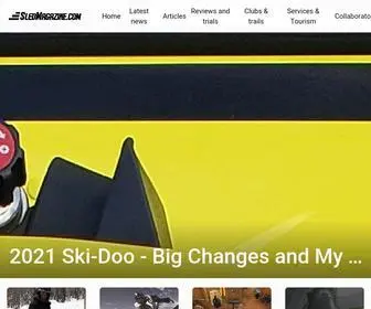 Sledmagazine.com(This is my page) Screenshot