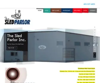 Sledparlor.com(The Sled Parlor) Screenshot