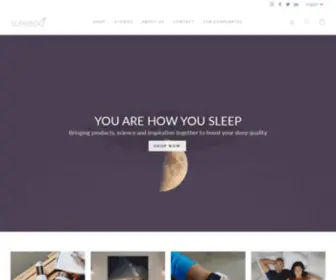 Sleeboo.com(You are how you sleep) Screenshot