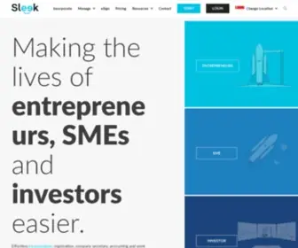 Sleek.com(Start and Grow your Singapore company) Screenshot