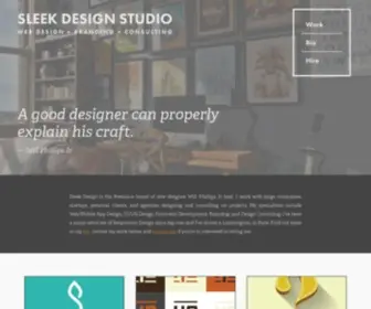 Sleekdesignstudio.com(Sleek Design Studio) Screenshot