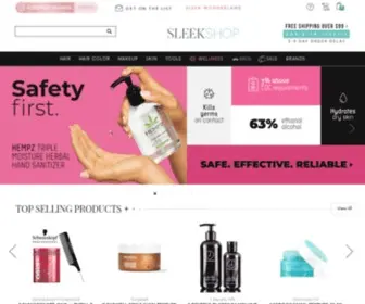 Sleekshop.com(Hair Care Products) Screenshot