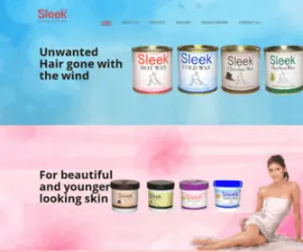 Sleekwax.com(Sleek) Screenshot