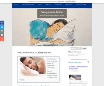 Sleep-Apnea-Guide.com(Sleep Apnea Guide) Screenshot