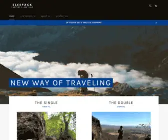 Sleepack.co(Sleepack Camping Essentials) Screenshot