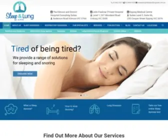 Sleepandlungcare.com.au(Sleep and Lung Care) Screenshot