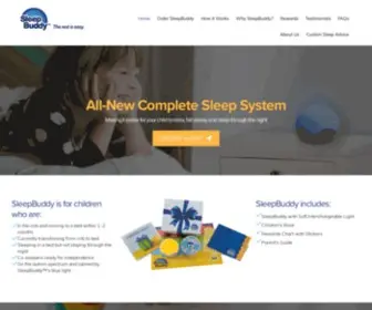 Sleepbuddy.com(Complete Sleep System for Kids) Screenshot
