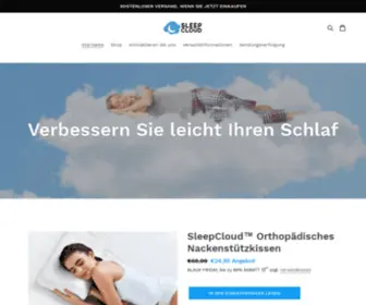 Sleepcloud.eu(Sleep Cloud Germany) Screenshot