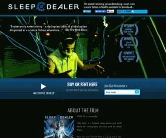 Sleepdealer.com(Alex Rivera) Screenshot