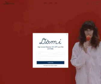 Sleepdomi.com(D o m i) Screenshot