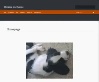 Sleepingdogammo.com(Sleeping Dog Ammo) Screenshot