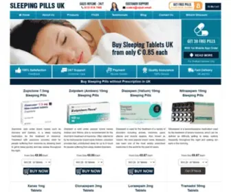 Sleepingpillsuk.com(Sleeping Pills UK) Screenshot
