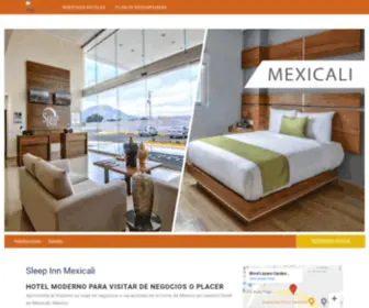 Sleepinnmexicali.com(Sleep Inn Mexicali) Screenshot