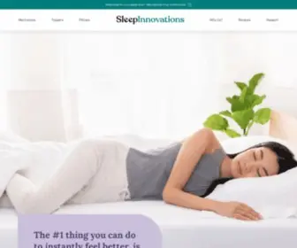 Sleepinnovations.com(Sleep Innovations) Screenshot