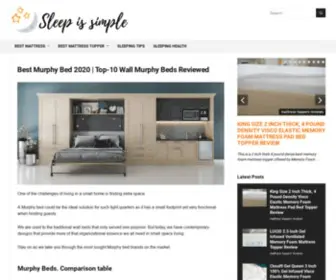 Sleepissimple.com(Best Murphy Bed 2020) Screenshot