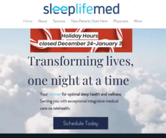 Sleeplifemed.com(Sleep Life Med) Screenshot