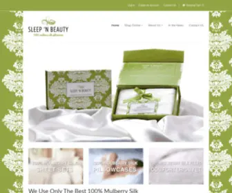 Sleepnbeauty.com(Sleep 'n Beauty) Screenshot