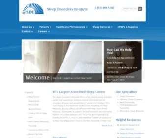 Sleepny.com(Sleep Disorders Institute (SDI)) Screenshot