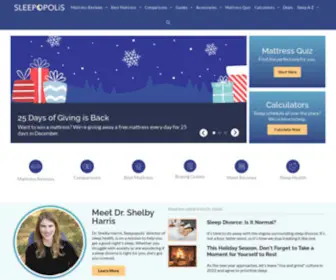 Sleepopolis.com(Mattress Reviews) Screenshot