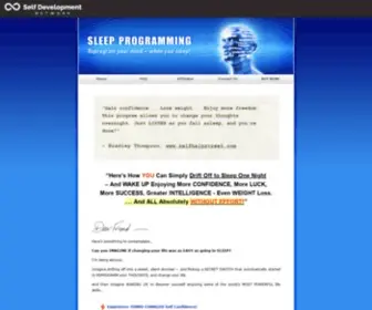 Sleepprogramming.com(Sleep Programming) Screenshot