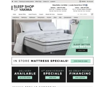 Sleepshopofyakima.com(Sleep Shop Of Yakima) Screenshot