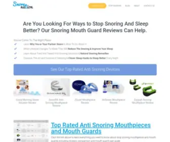 Sleepsilproducciones.com(Stop Snoring) Screenshot