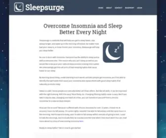 Sleepsurge.com(Sleepsurge) Screenshot