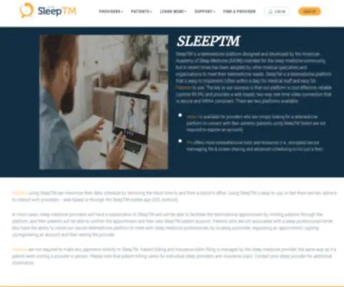 Sleeptm.com(Sleeptm) Screenshot