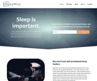 Sleepway.com(Helping you get a good night's rest) Screenshot