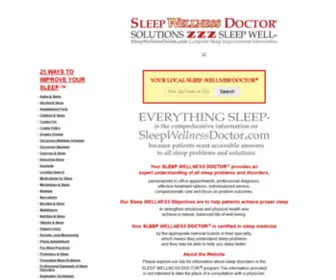 Sleepwellnessdoctor.com(See related links to what you are looking for) Screenshot