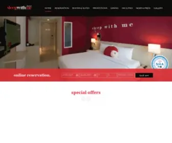 Sleepwithmehotels.com(SLEEP WITH ME HOTEL design hotel) Screenshot