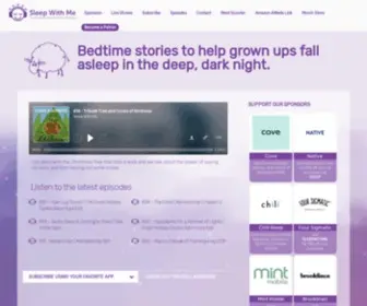 Sleepwithmepodcast.com(Sleep With Me) Screenshot