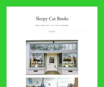 Sleepycatbooks.com(Sleepy Cat Books) Screenshot