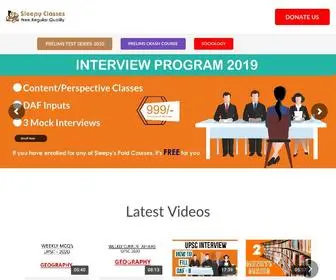 Sleepyclasses.com(Best Online UPSC IAS Coaching) Screenshot