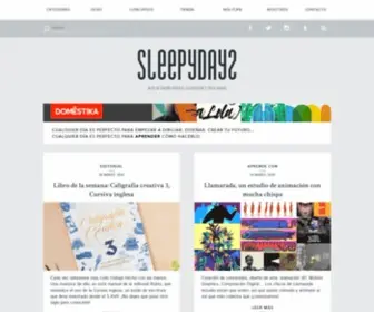 Sleepydays.es(Blog de diseño gráfico) Screenshot
