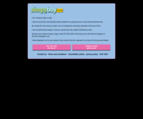 Sleepygirl.co.uk(Sleepygirl) Screenshot