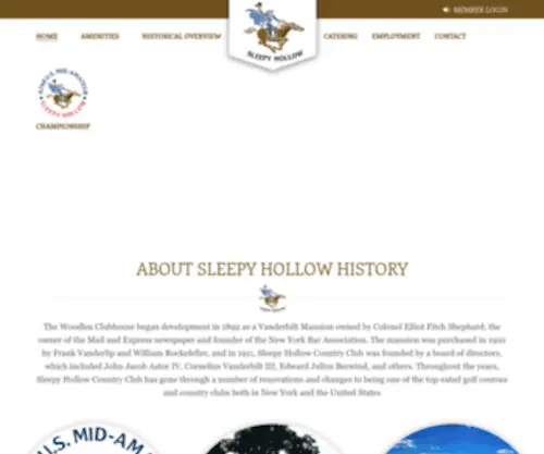 Sleepyhollowcc.org(Sleepy Hollow Country Club) Screenshot