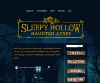 Sleepyhollowhayride.com(Sleepy Hollow Hayride) Screenshot