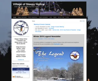 Sleepyhollowil.org(Sleepyhollowil) Screenshot