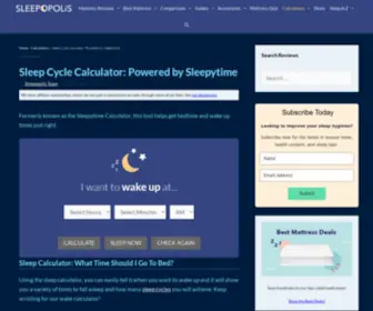 Sleepyti.me(Sleep Calculator) Screenshot