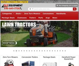 Sleequipment.com(SLE Equipment) Screenshot
